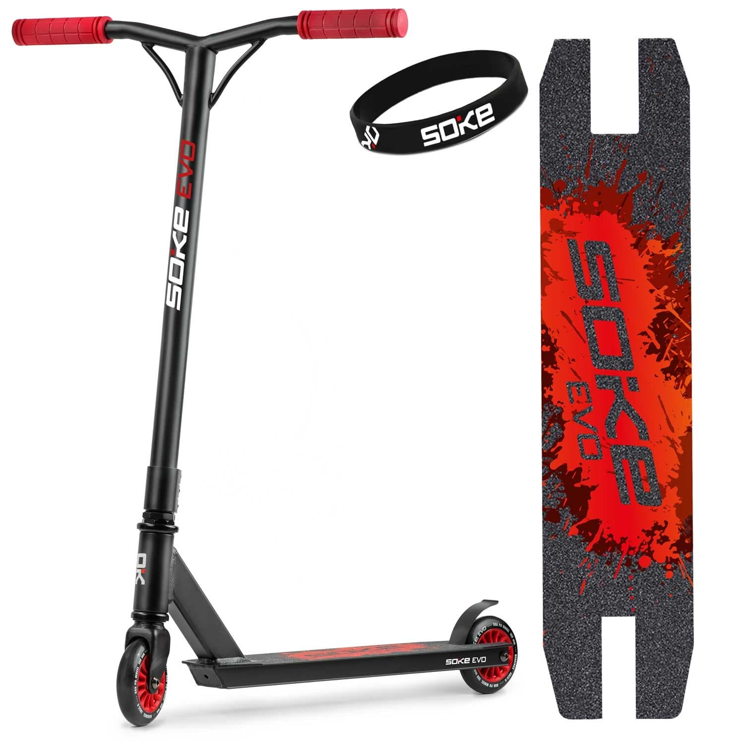 Hulajnoga SOKE EVO red