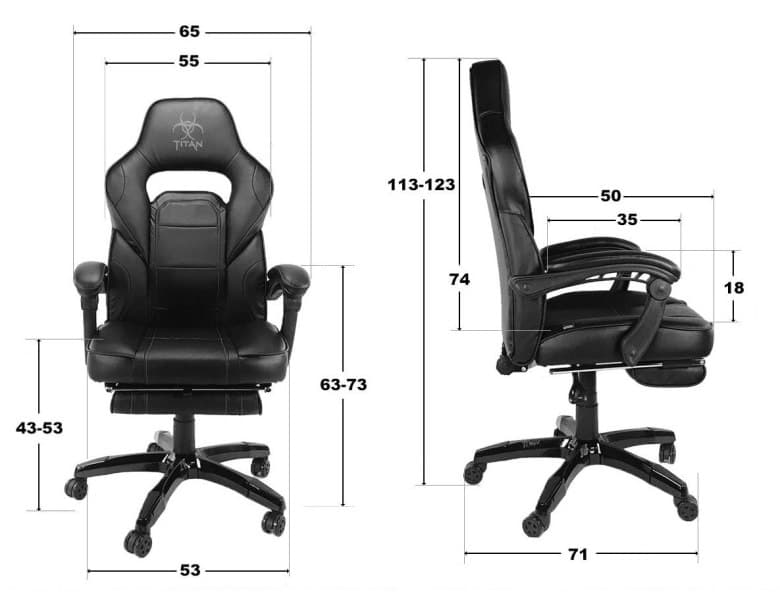 Fotel obrotowy do biurka TITAN GREY ALCANTARA PRO