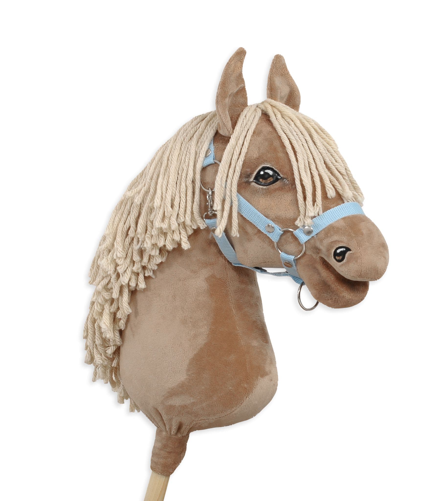 Hobby Horse Duży koń na kiju Premium - izabelowaty  A3