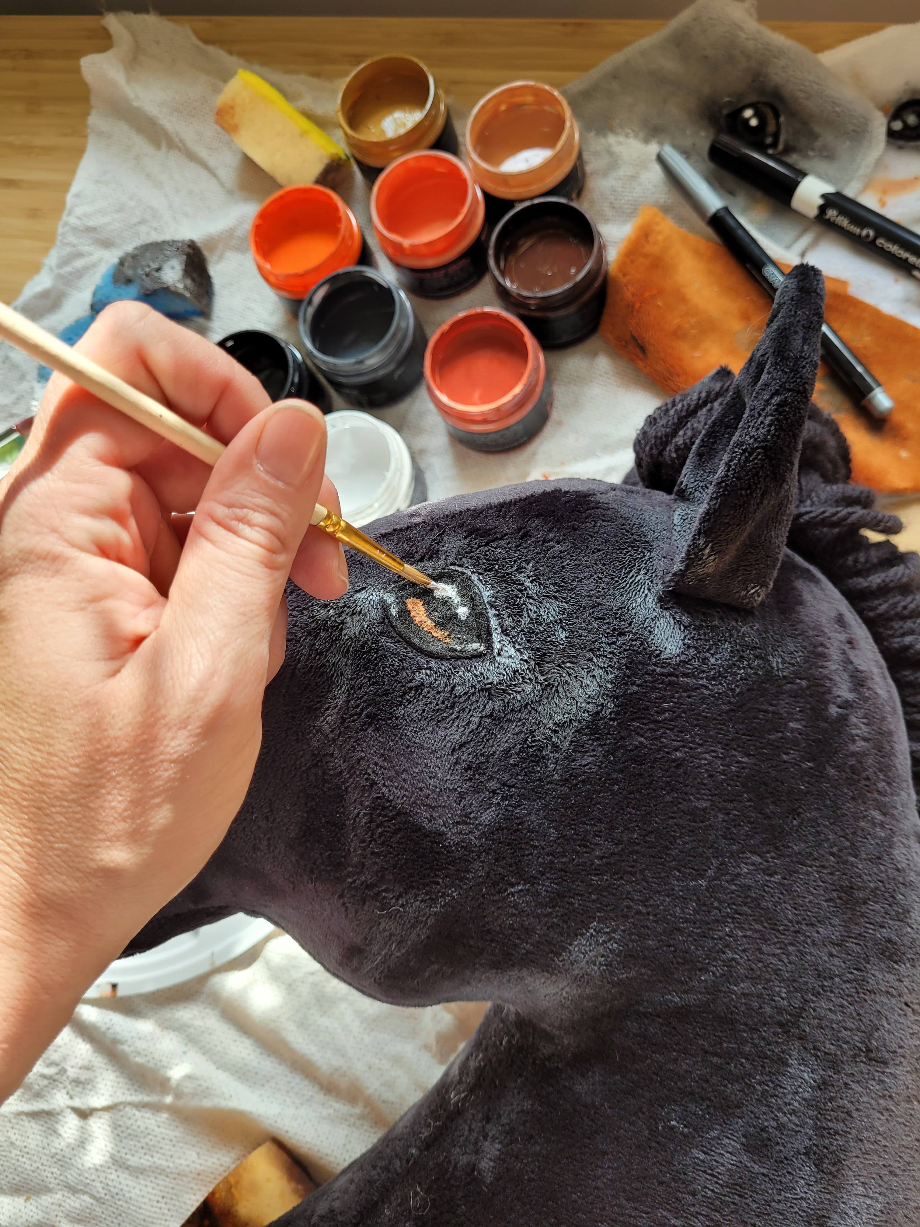 Hobby Horse Mały koń na kiju Premium - kary A4