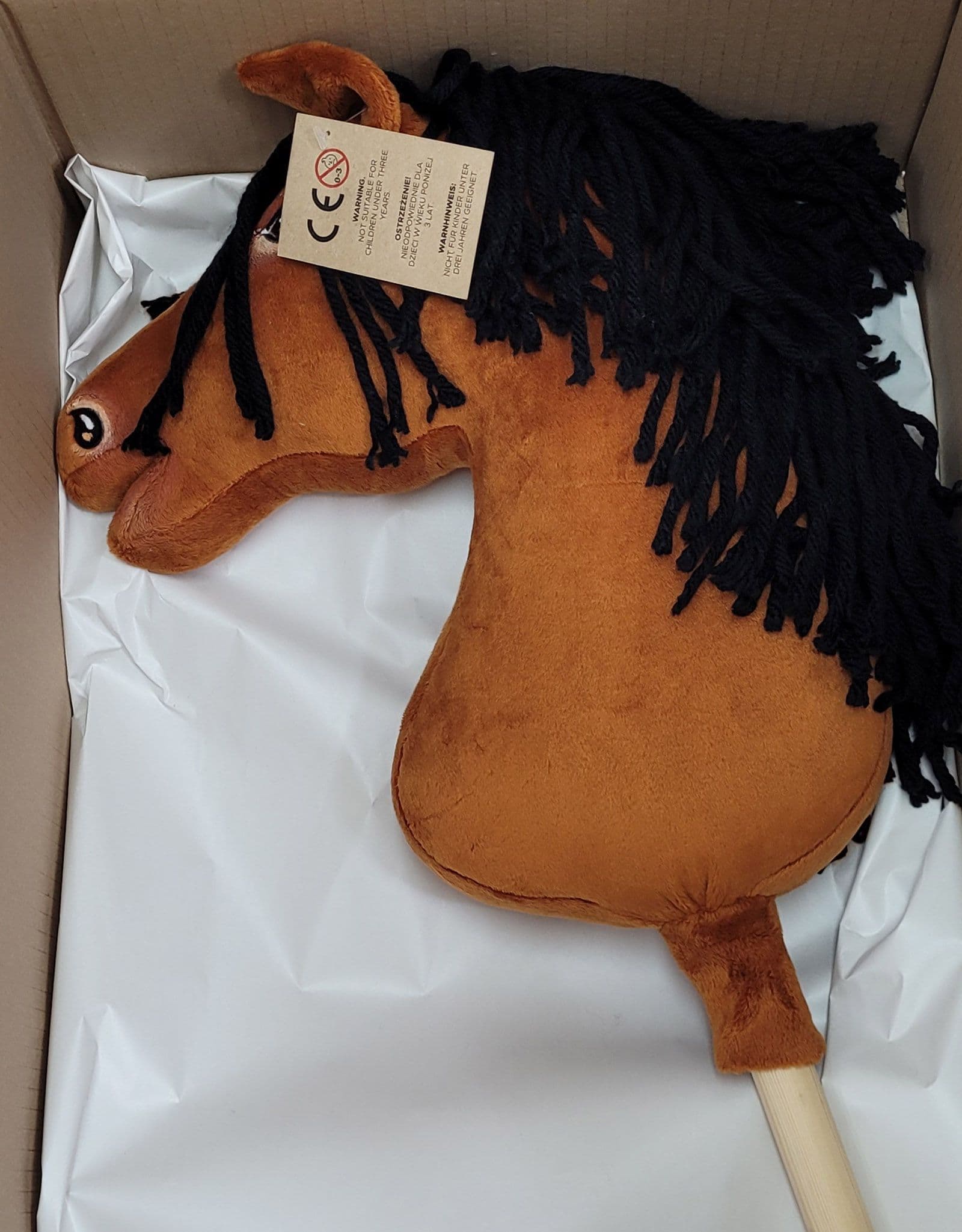 Hobby Horse Duży koń na kiju Premium -  jasnogniady II A3