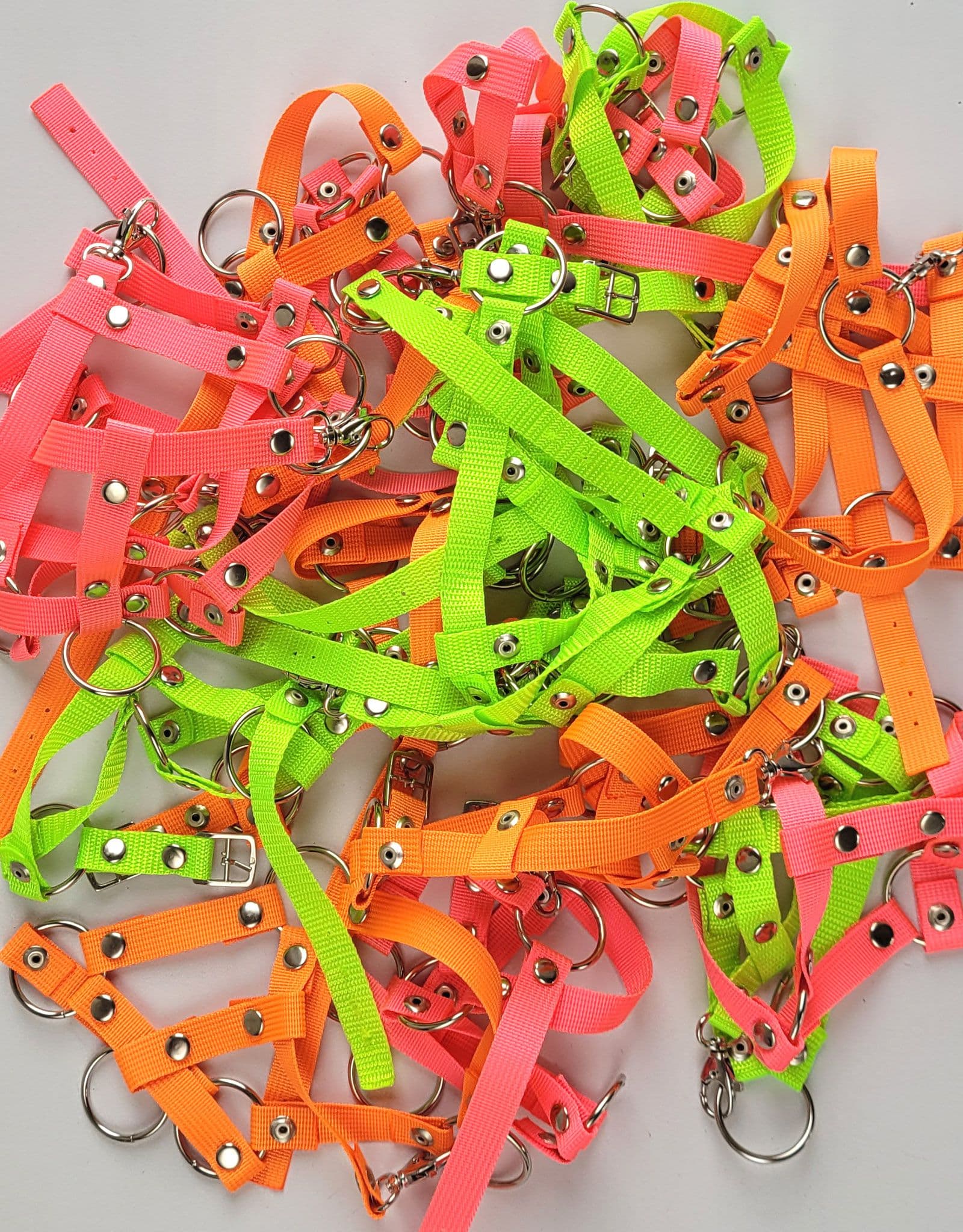 Uwiąz dla Hobby Horse z taśmy – neon orange
