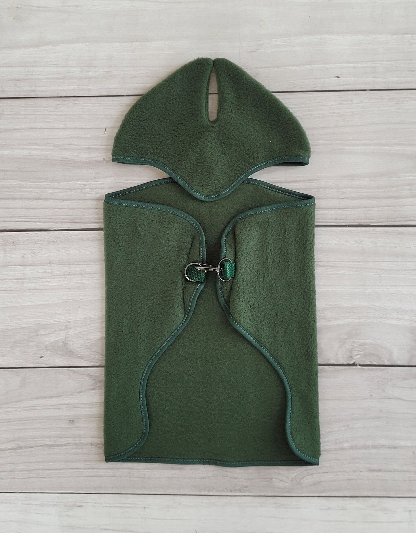 Zestaw dla Hobby Horse A4: derka + nauszniki – butelkowa zieleń