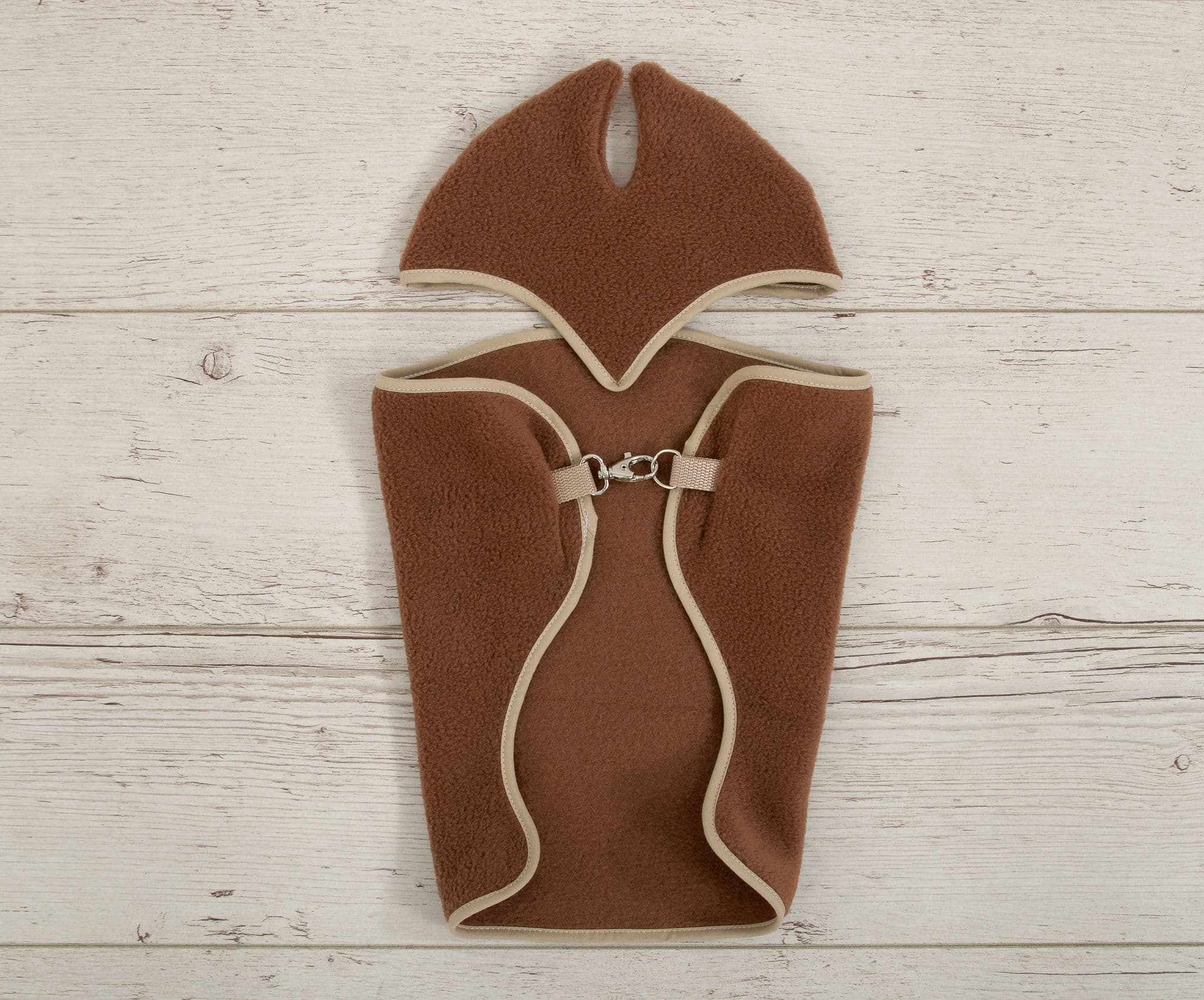 Zestaw dla Hobby Horse A4: derka + nauszniki –brązowy