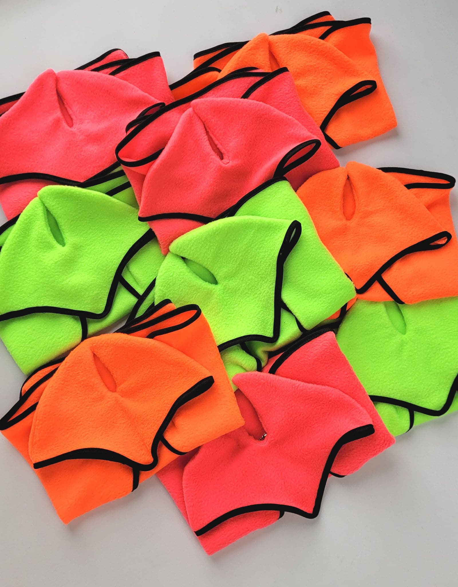 Zestaw dla Hobby Horse A3: derka + nauszniki – neon green