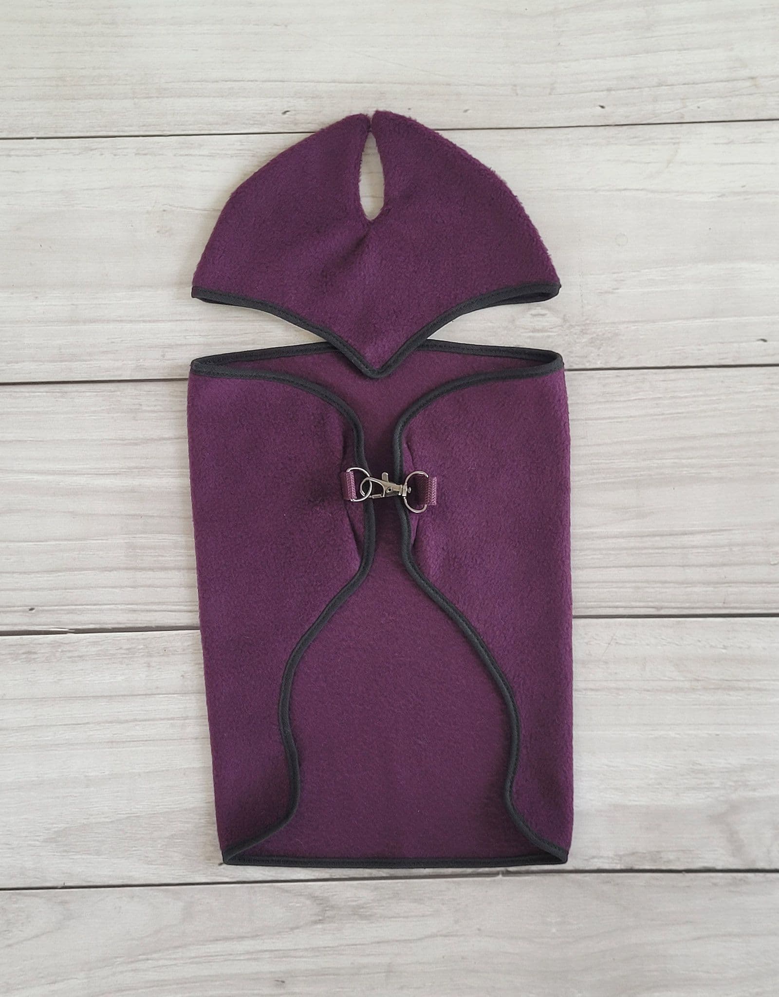 Zestaw dla Hobby Horse A4: derka + nauszniki – śliwkowy