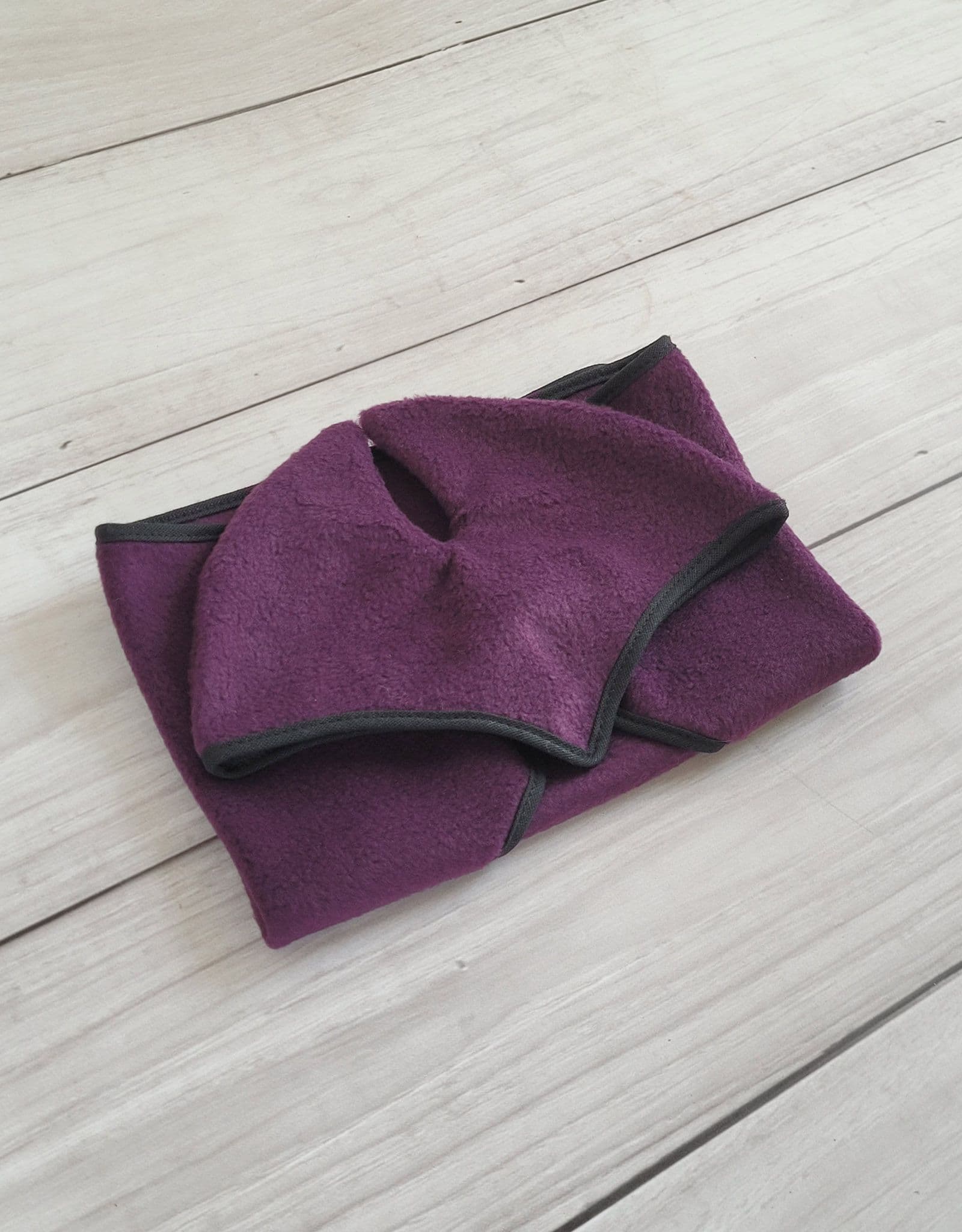 Zestaw dla Hobby Horse A4: derka + nauszniki – śliwkowy