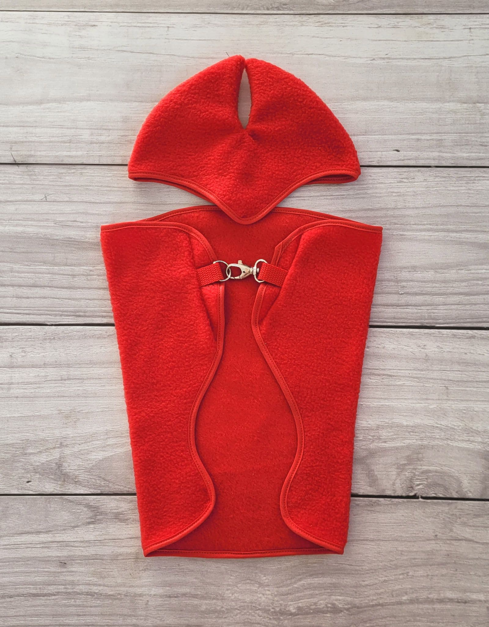 Zestaw dla Hobby Horse A4: derka + nauszniki – czerwony
