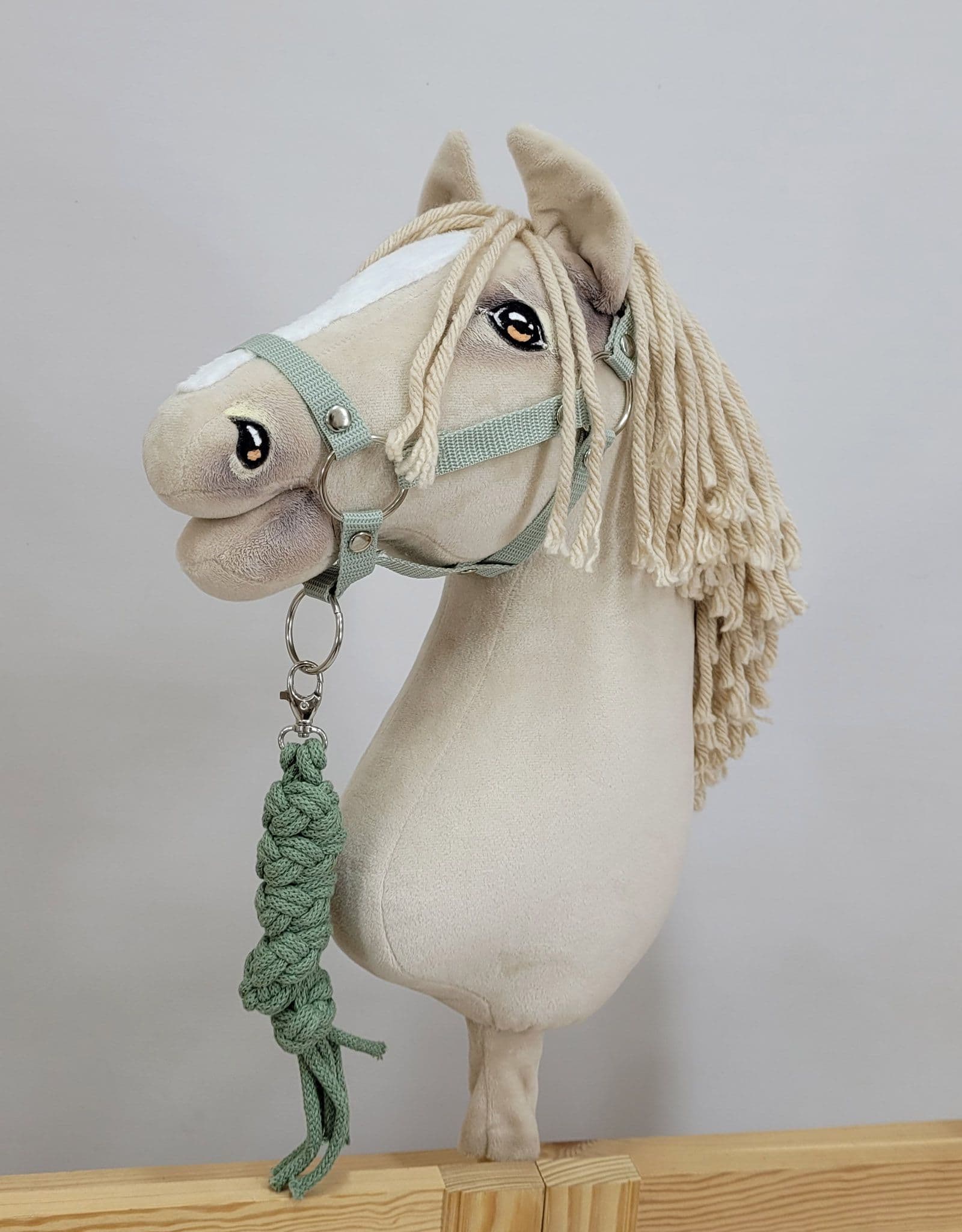 Uwiąz dla Hobby Horse ze sznurka – szałwia