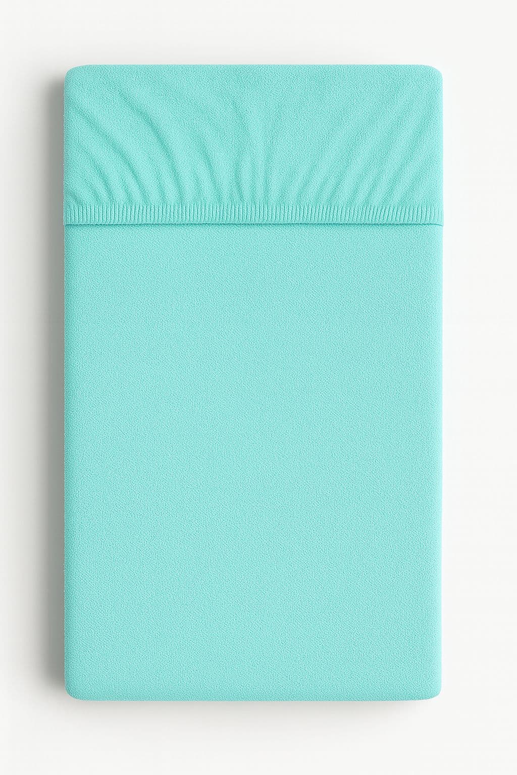 Prześcieradło frotte 140x70cm- miętowe