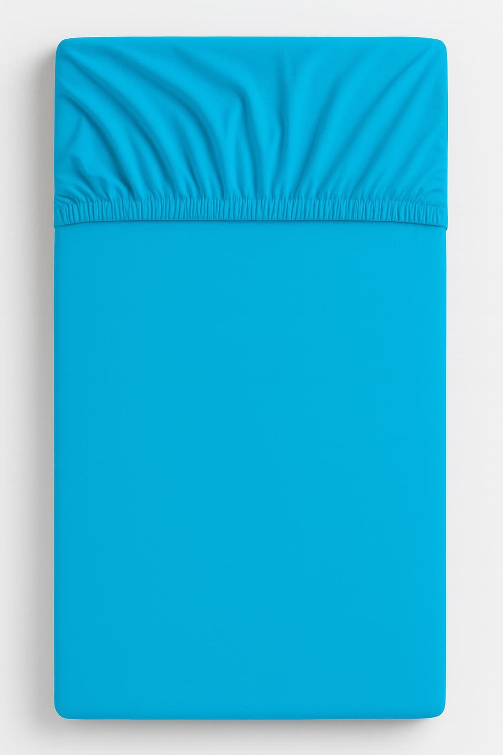 Prześcieradło bawełna 120x60cm turkusowe