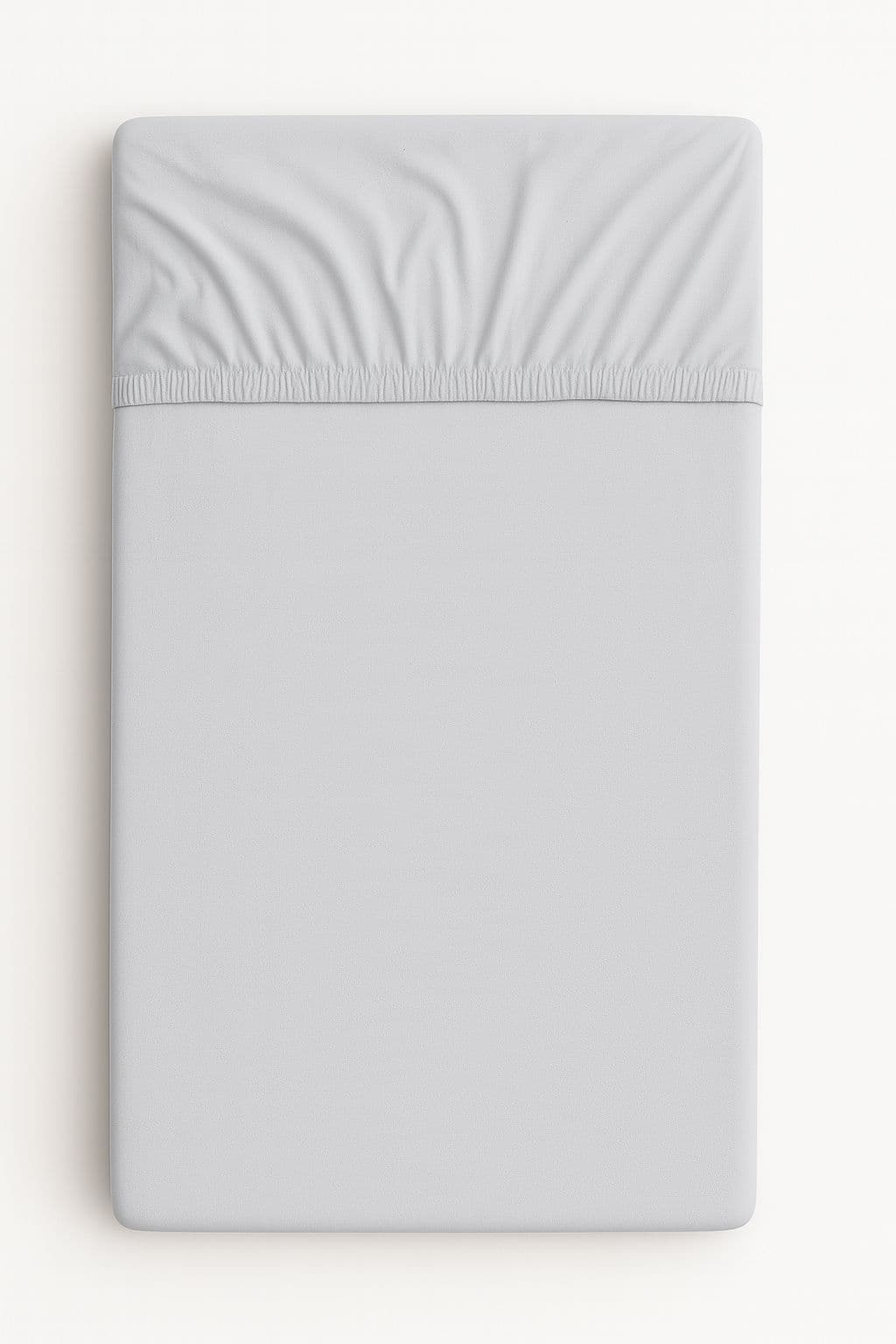 Prześcieradło bawełna 120x60cm szare