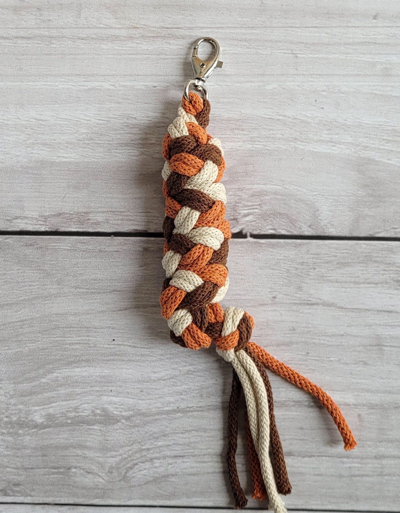 Uwiąz dla Hobby Horse ze sznurka – jasny beż/ brąz/ terracota