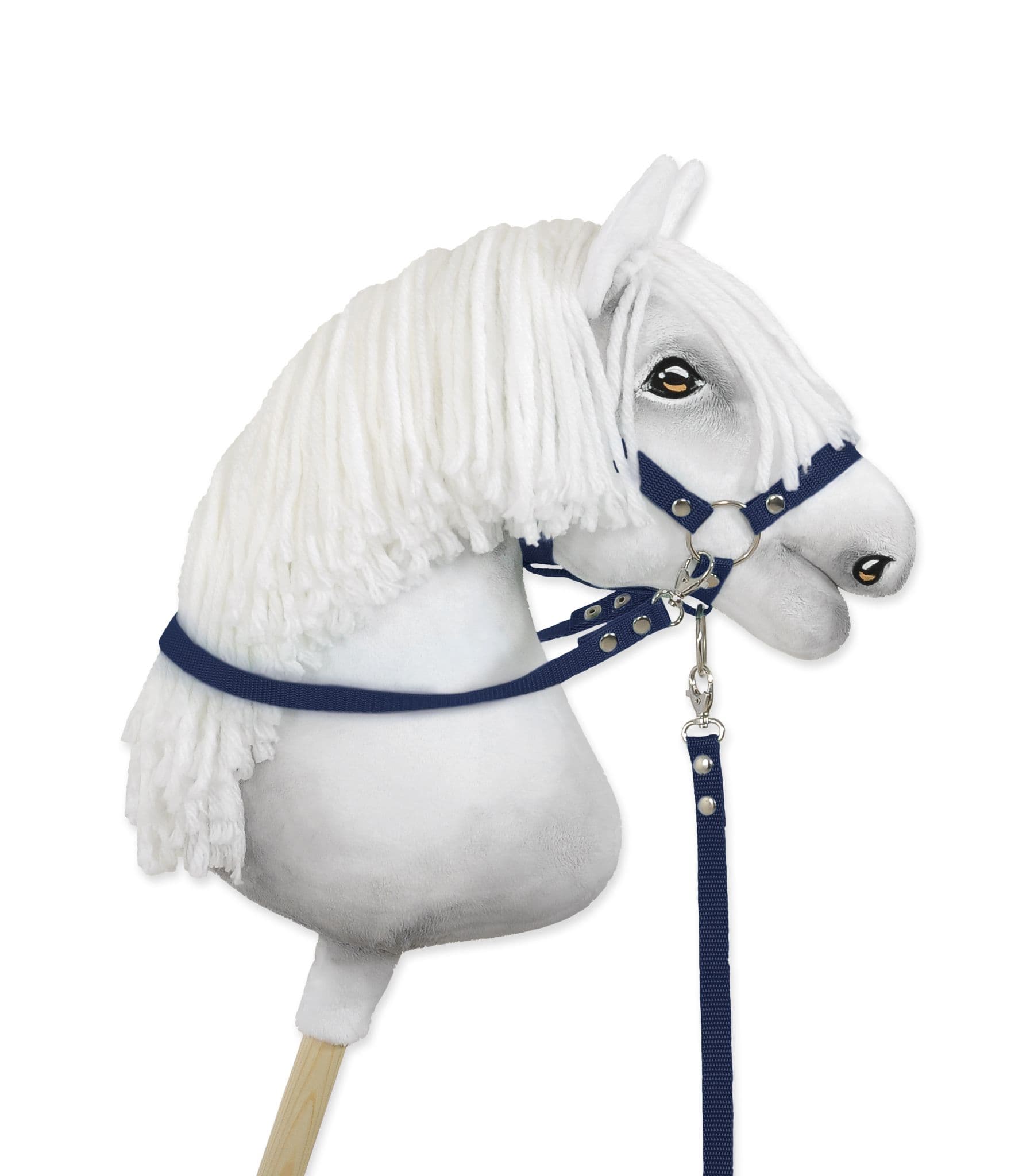 Wodze dla konia Hobby Horse – granatowe