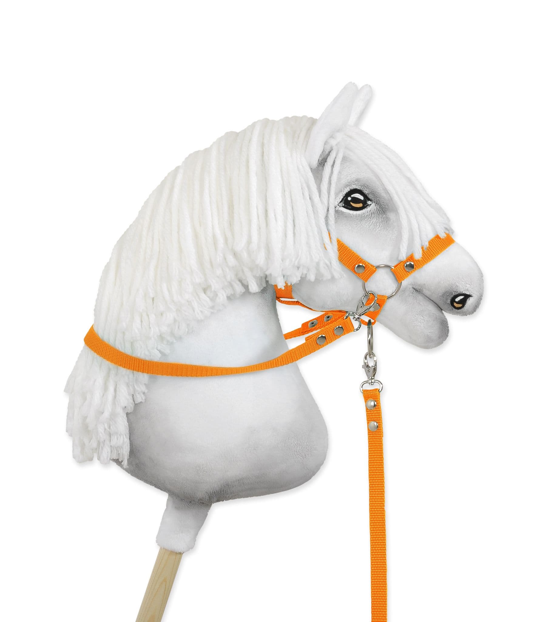 Wodze dla konia Hobby Horse – neon orange