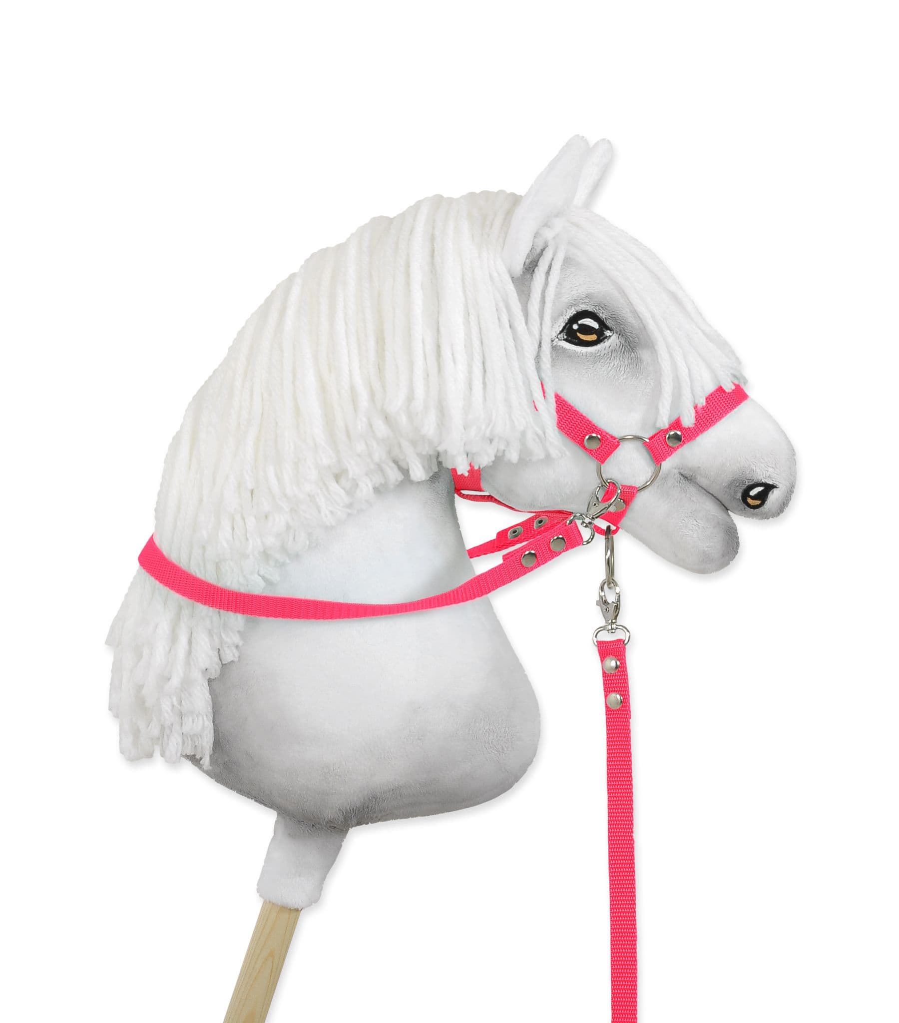 Wodze dla konia Hobby Horse – neon pink
