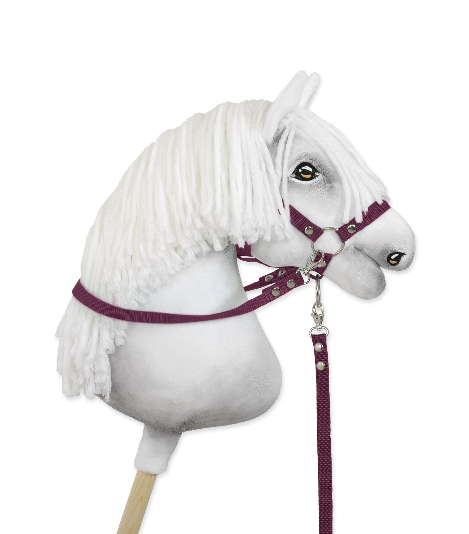 Wodze dla konia Hobby Horse – śliwkowe