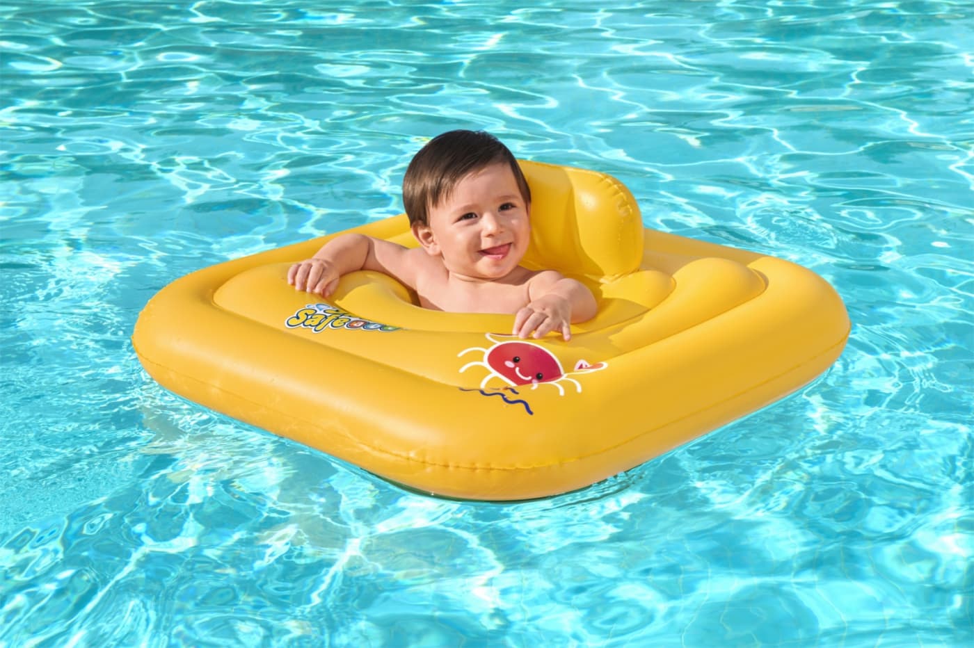 Bestway 32050 Siedzisko do nauki pływania Kwadrat Swim Safe Step A 76cm x  76cm