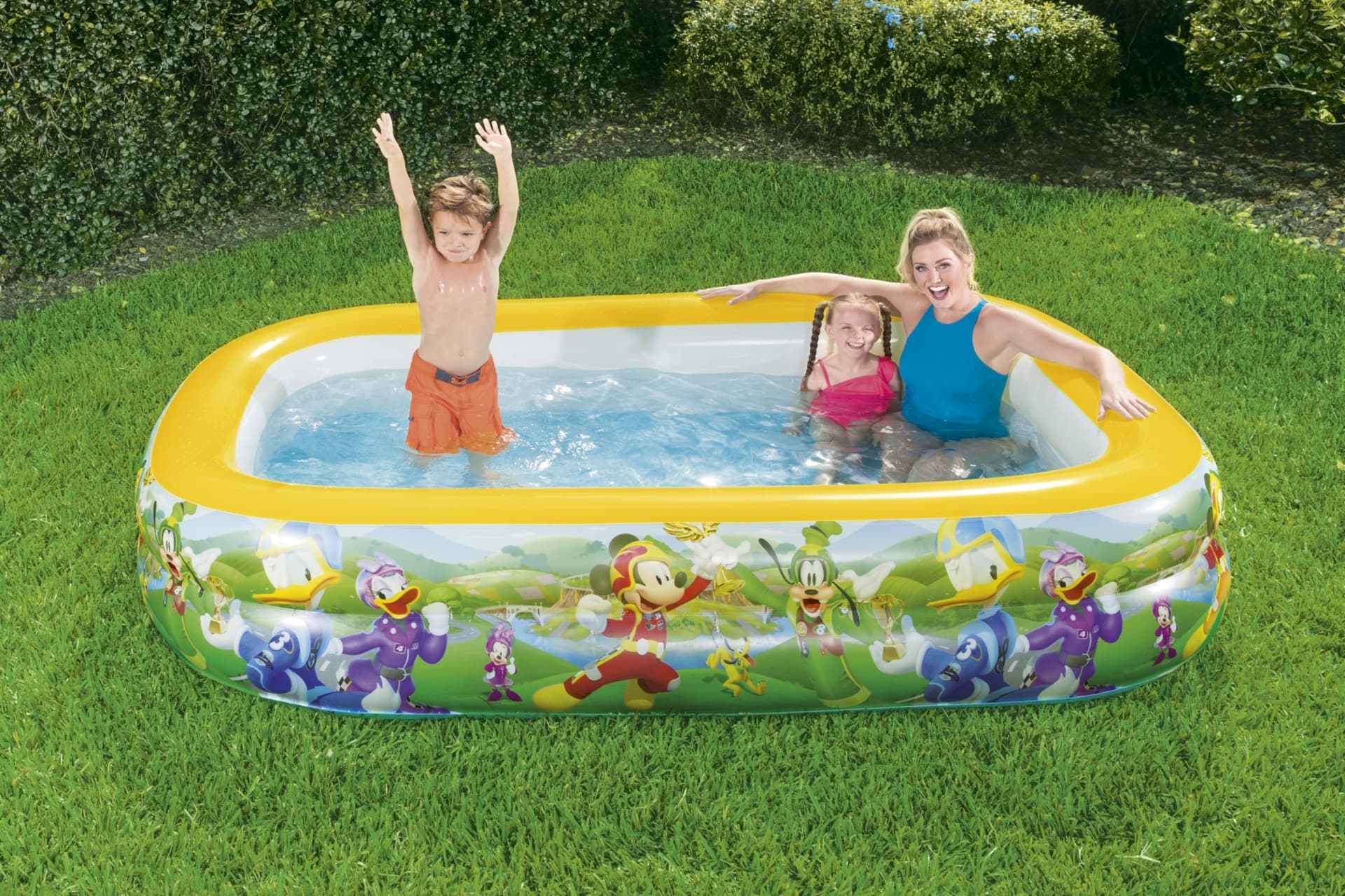 Bestway 91008 BASEN DMUCHANY MYSZKA MIKI I PRZYJACIELE FAMILIJNY 262 x 175 x 51