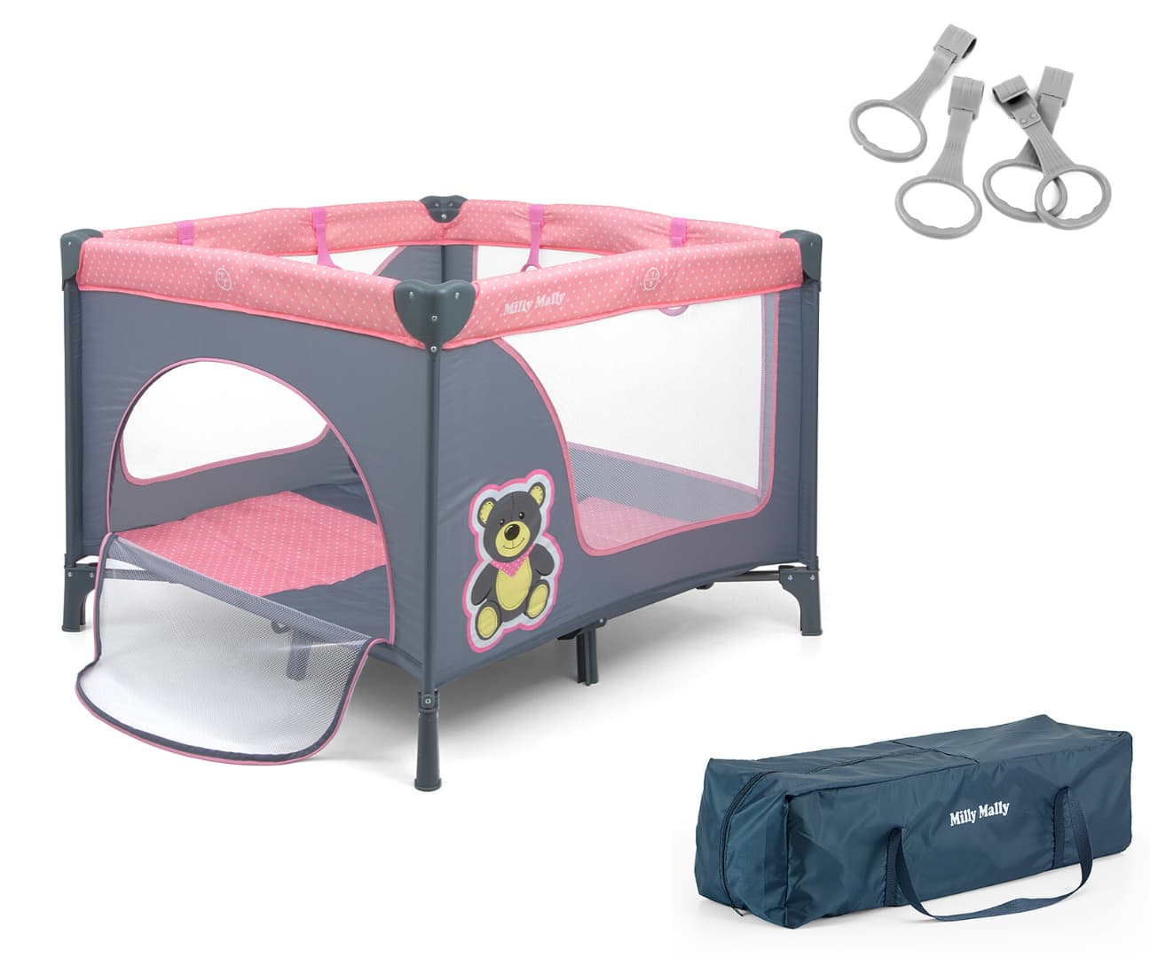 Milly Mally Kojec Fun Pink Bear