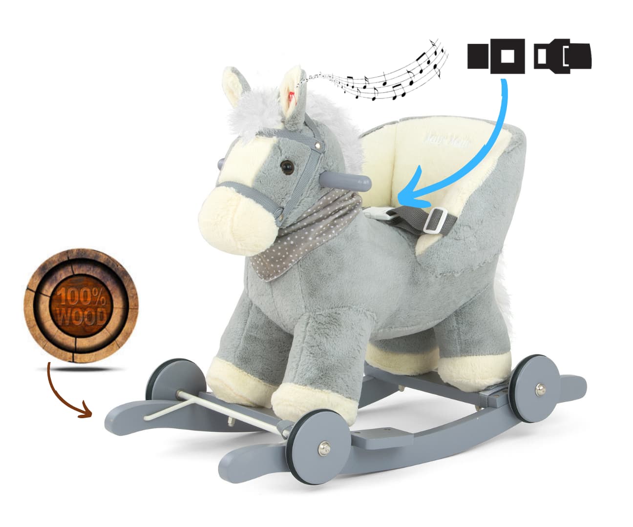 Milly Mally Koń Polly Gray
