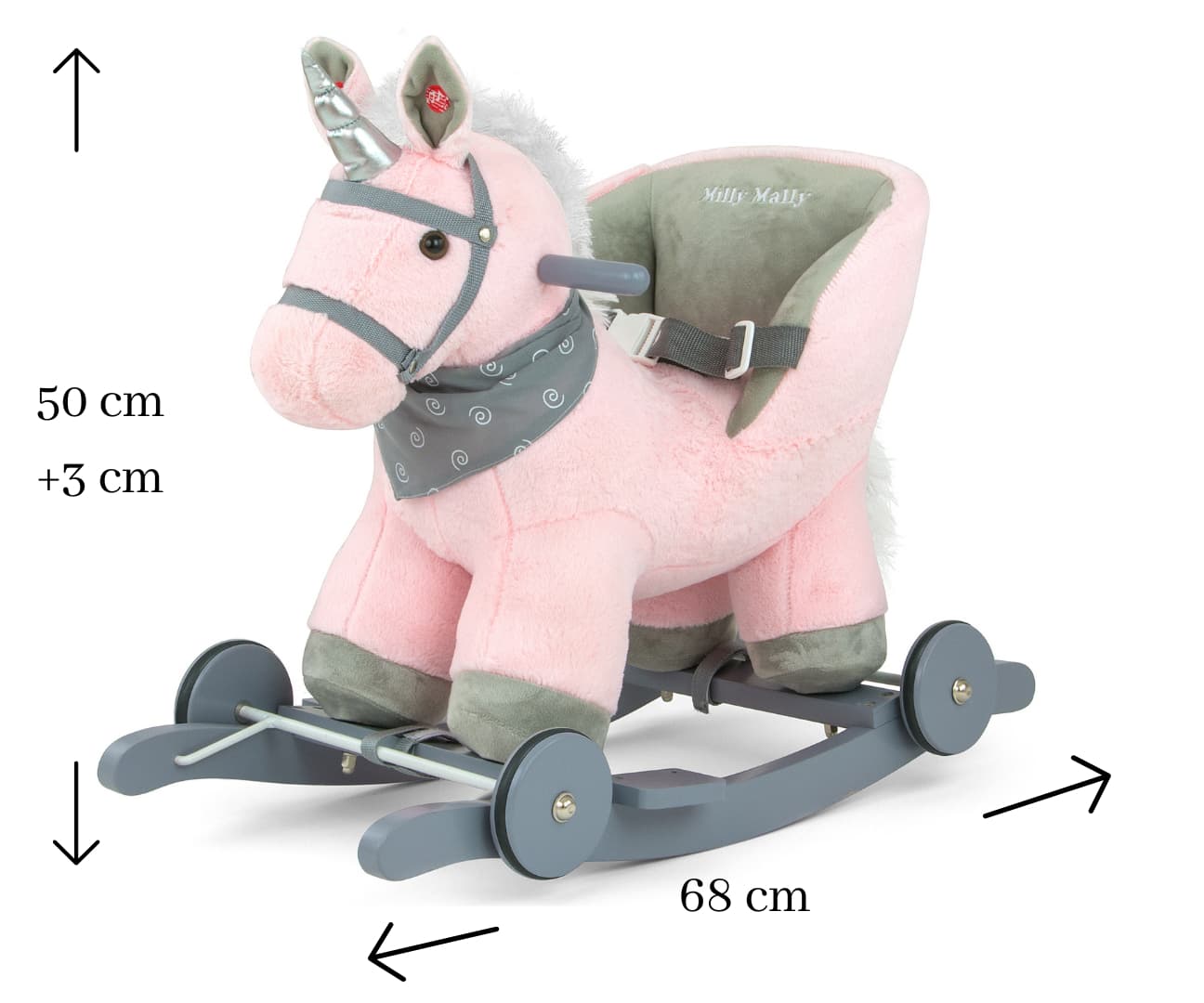 Milly Mally Koń Polly Pink Jednorożec