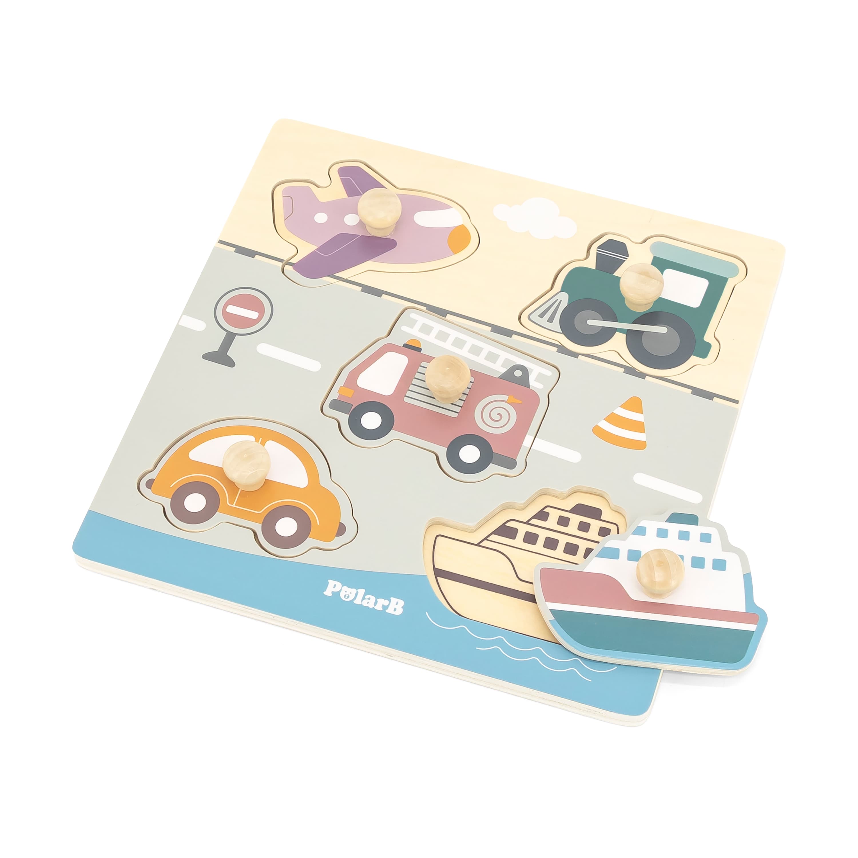 Viga 44069 PolarB Puzzle z uchwytami - transport