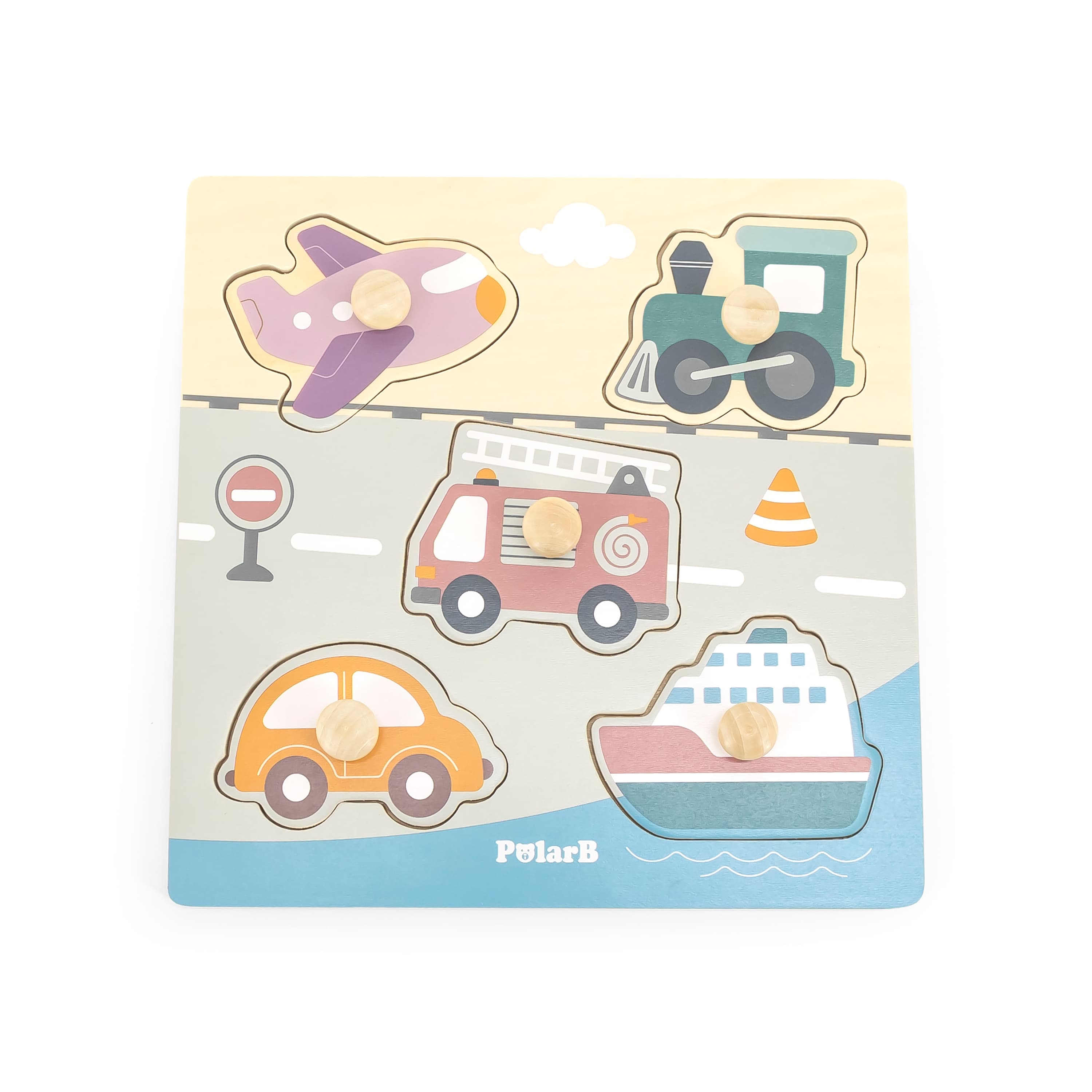 Viga 44069 PolarB Puzzle z uchwytami - transport
