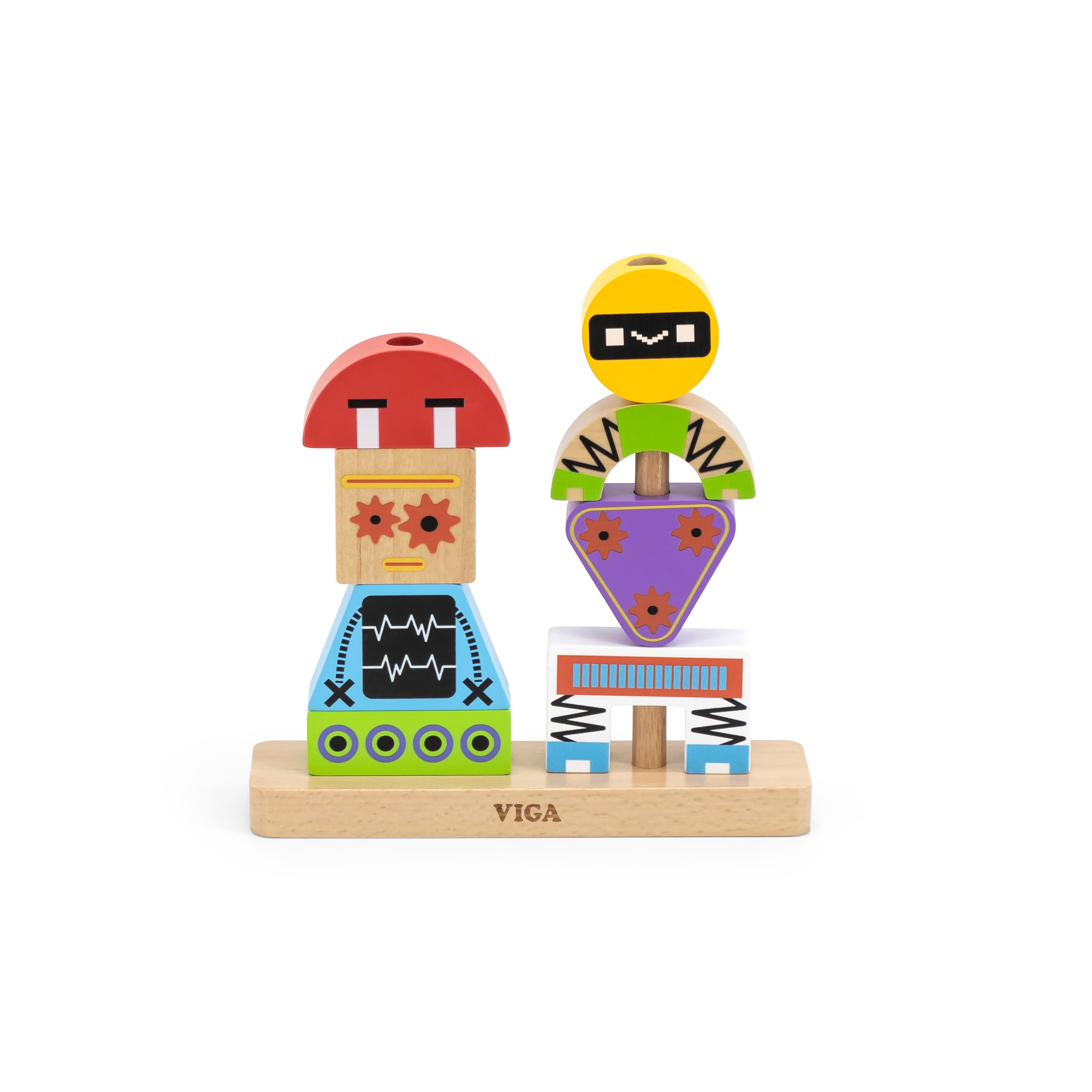 Viga 44652 Klocki do ukladania - Roboty
