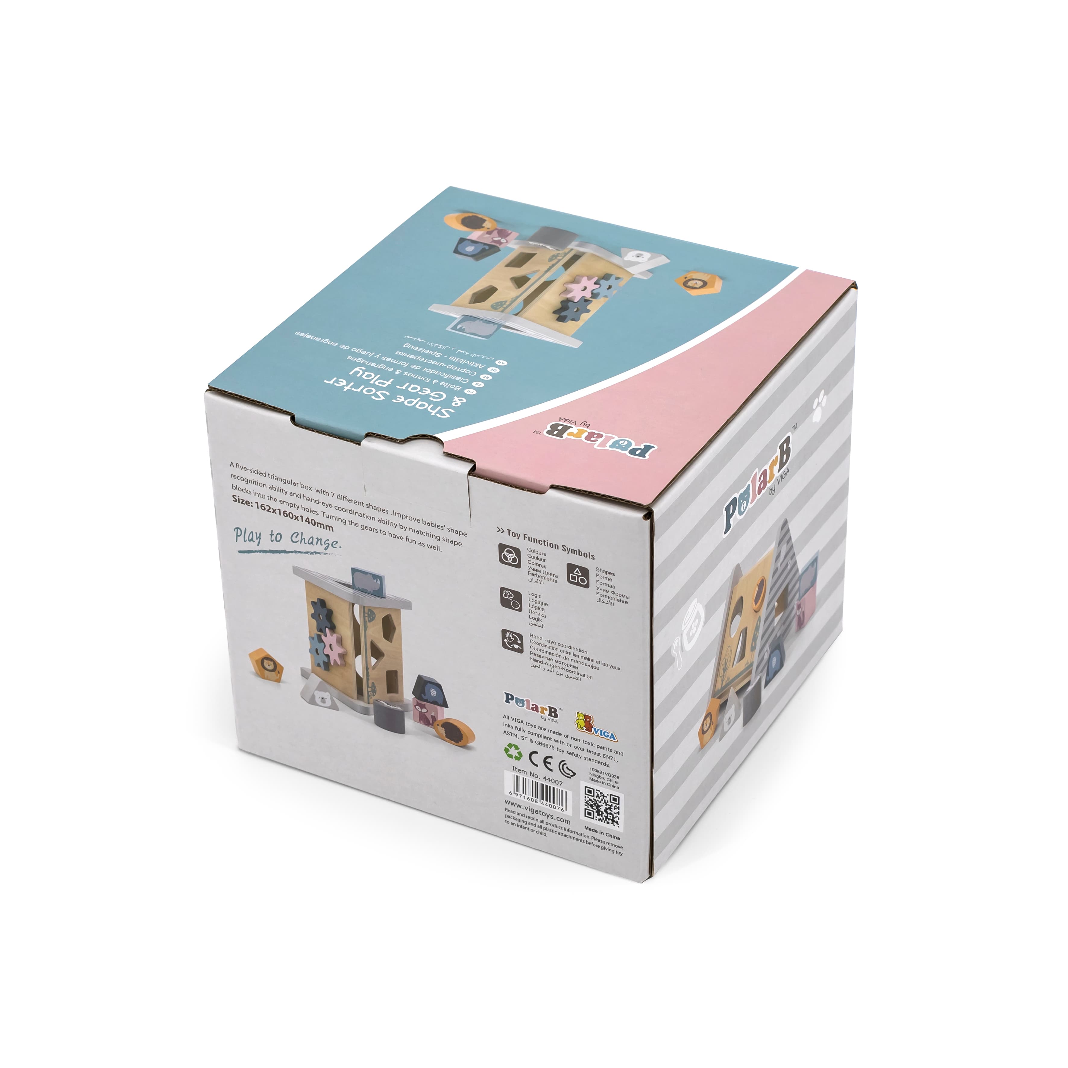 Viga 44007 PolarB 5w1 Edukacyjny Sorter
