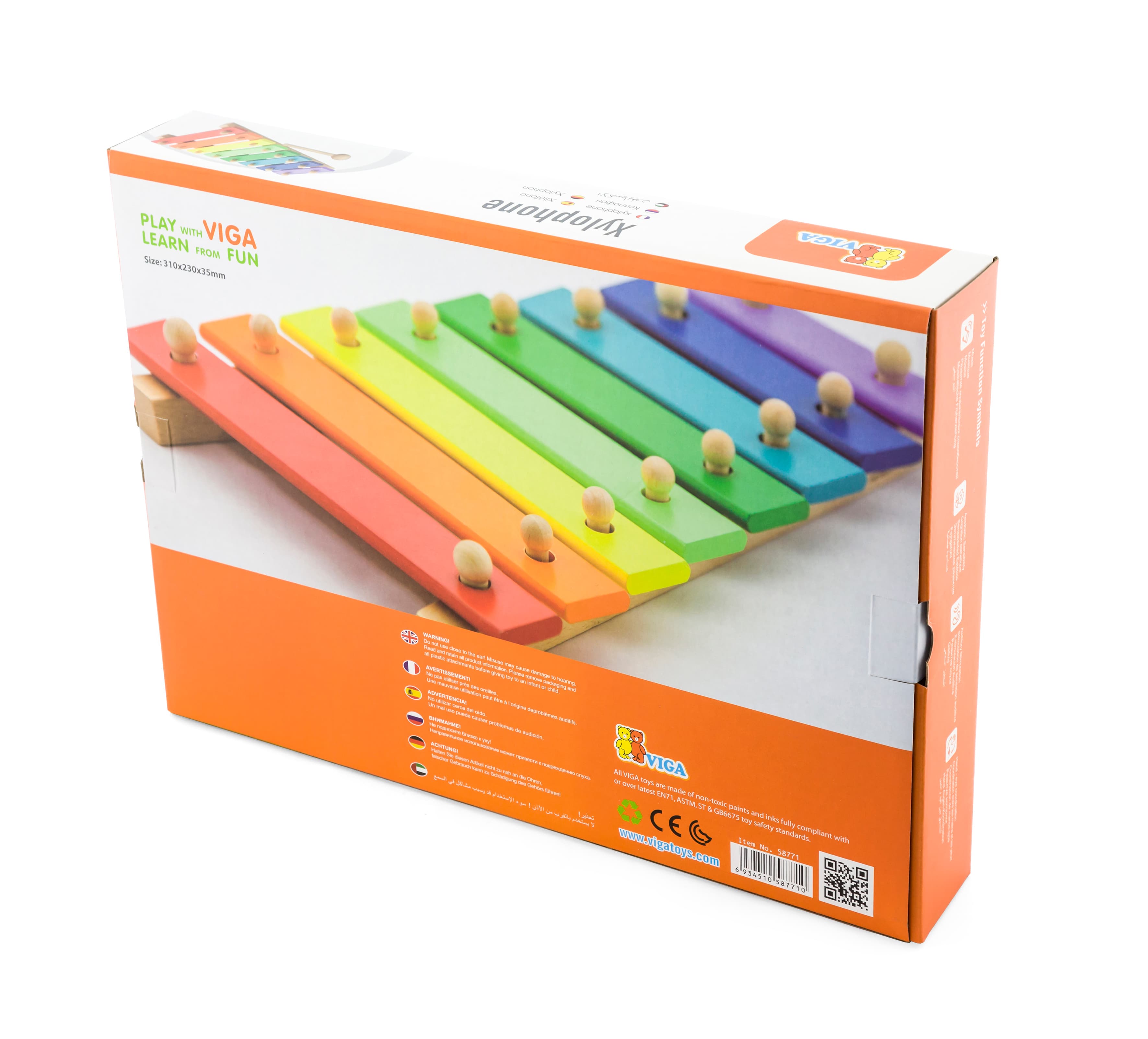 Viga 58771 Kolorowe cymbałki