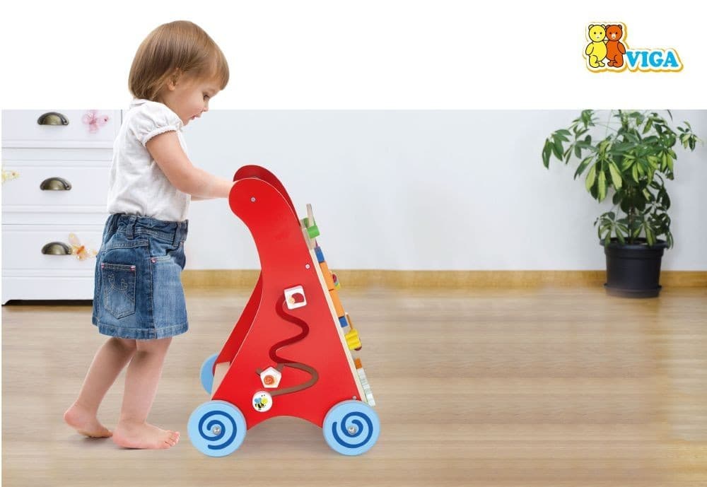 Viga 50950 Edukacyjny chodzik dla dzieci -red