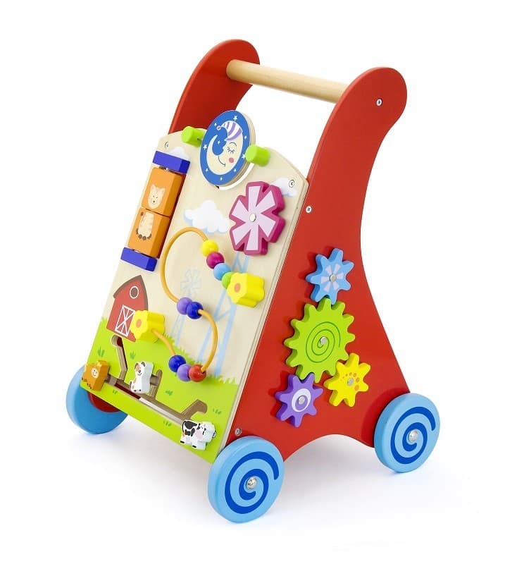 Viga 50950 Edukacyjny chodzik dla dzieci -red