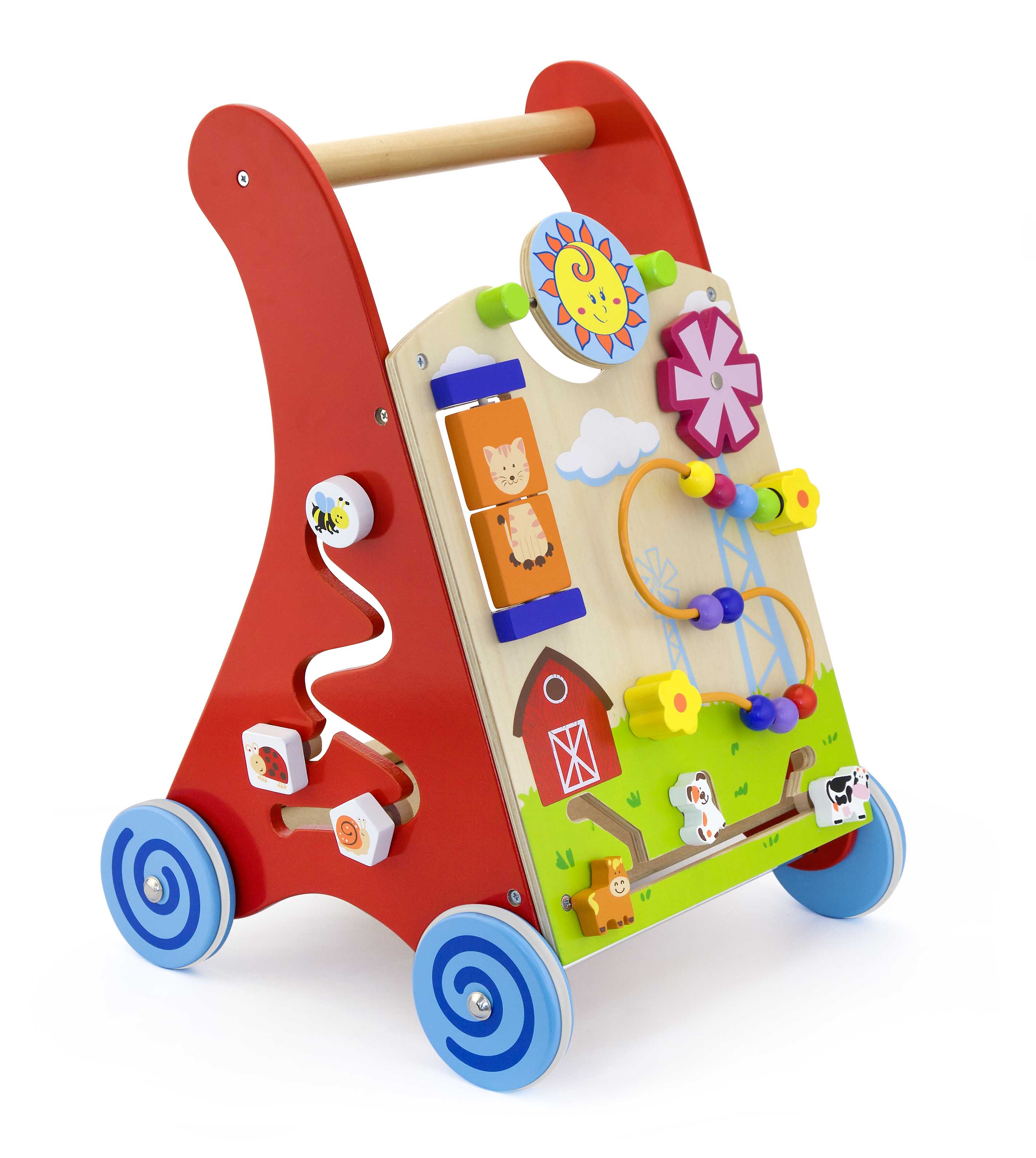 Viga 50950 Edukacyjny chodzik dla dzieci -red